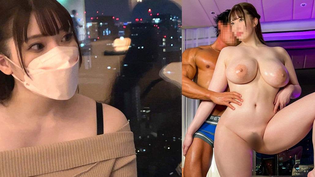 FC2-PPV-3137679 성욕 폭발 폭유 연예인 아내 J컵 거유 쓰리썸 미인 아내를 근육 자지로 삽입! 보물급 뷰티 누드! 성기를 빠는 색녀가 승천하여 질내사정으로 마무리